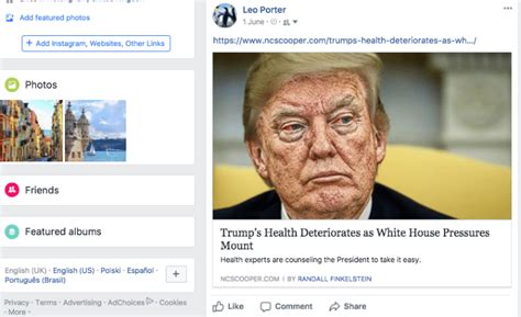 percentage of facbook news posts that are fake